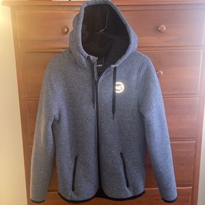 Hollister zip up jacket sweatshirt